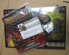 D22C49 WARHAMMER QUEST SHADOWS OVER HAMMERHAL FRANCAIS (NO MINI - NO BOX) 2017