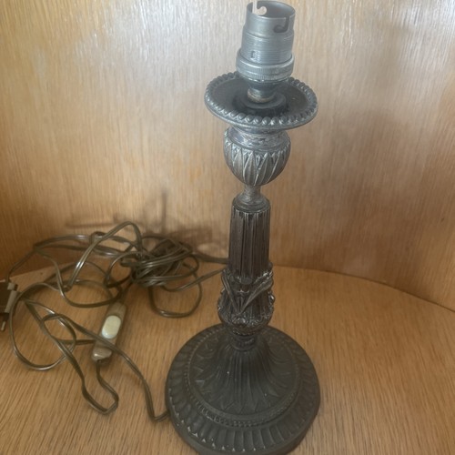 Grand pied lampe ancien en - pied,