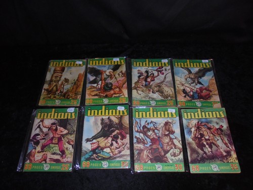 Lot indians tomes - indians, 8