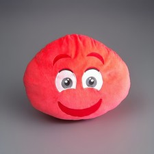 Peluche doudou Coussin Fraise