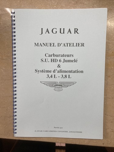 Manuel atelier 3 - 3,4l, 3,8