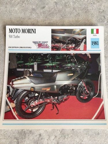 Moto morini 500 turbo 1981 - moto,
