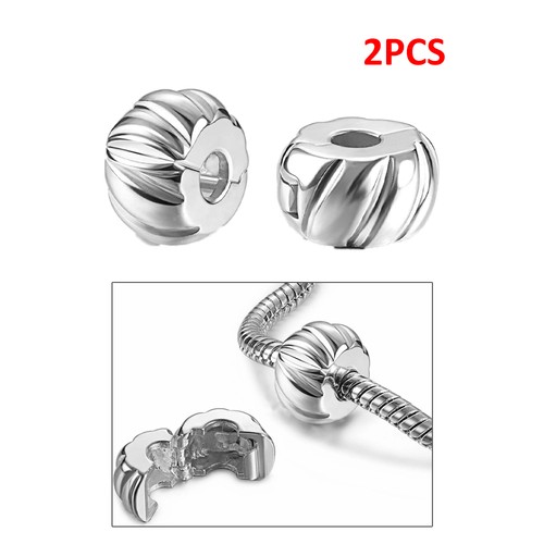 Clip lock spacer stopper charm - stopper,