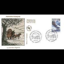 FDC - Première diligence, oblit 15/5/99