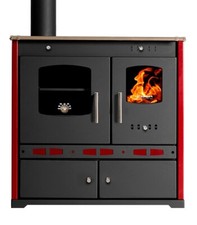 Poêle bois Eco LUX Bordo 7,38