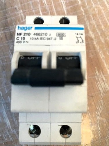 Disjoncteur hager nf210 - hager,
