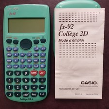 Casio FX-92 Collège 2D+ -