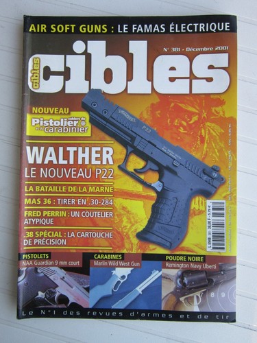 Cibles 381 walther p22 - /,