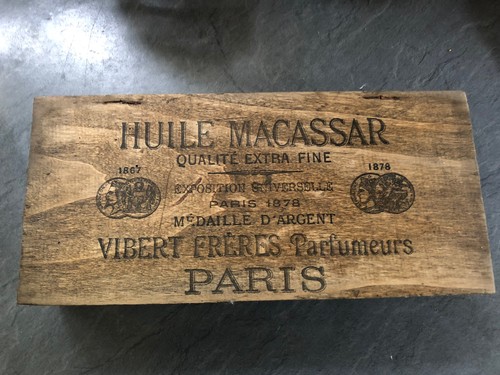 Ancienne boîte bois - boîte,