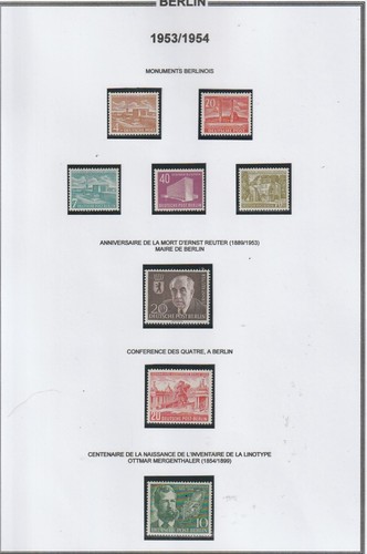 Berlin annees 1953 1954 - berlin,