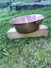 Ancienne Grande Bassine à CONFITURE - Marmite en Cuivre CONFITURIER