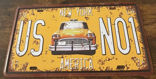 No1 booster license plate - booster,