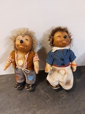 Lot De 2 Hérissons MECKI MICKI STEIFF 17 CM 8717 717 