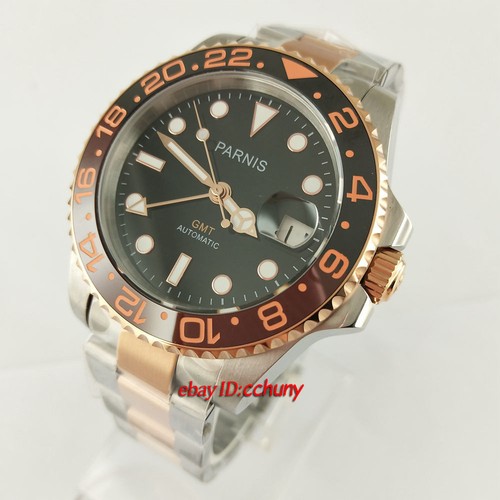 40mm parnis black dial - 40mm,