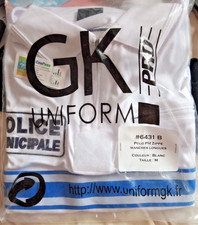 Polo blanc "Cool Pass" Police