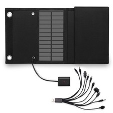 12W Pliable USB Panneau Solaire Cellule Solaire Portable Pliant éTanche Cha7309