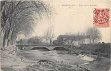 CPA 83 BRIGNOLES PONT SUR LE