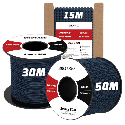 Paracorde 2mm 15m corde - 2mm,
