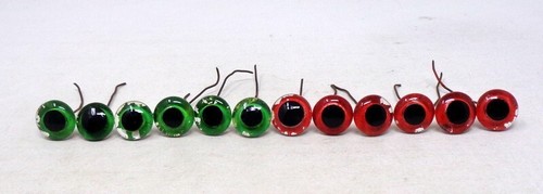 Lot paires yeux sulfure - yeux, en