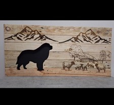 Tableau artisanal lumineux –