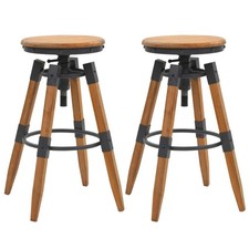 Lot de 2 Tabourets de Bar