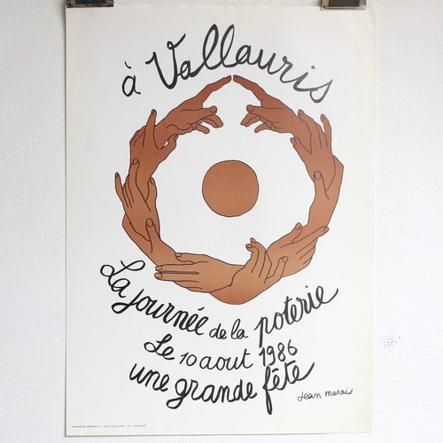 Affiche vallauris journée - vallauris,