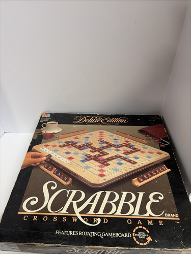Scrabble deluxe edition - scrabble,