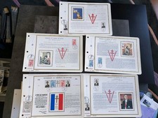TIMBRE LOT 11 FEUILLETS CEF