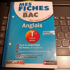 Mes fiches Bac Anglais