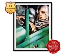 Tamara Lempicka. Bugatti. Art