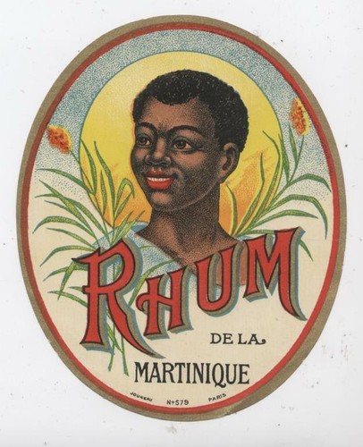 Ancienne etiquette rhum - rhum, la