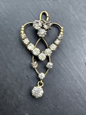 Ancien Pendentif Acier Art