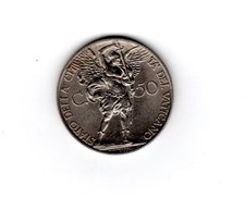 PAPE VATICAN PIUS IX  50 CENTS