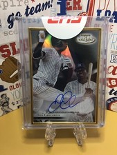 2018 TOPPS GOLD LABEL DIDI GREGORIUS GOLD FRAMED AUTO /75 CARD# FA-DR
