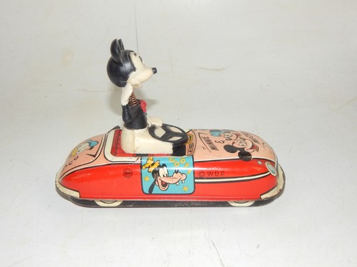 1950 boite friction voiture - 1950's,