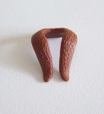 PLAYMOBIL (0602) COU - Col Marron en Fourrure Moyen-Age Vintage 3292 3447