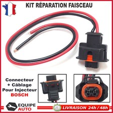 Connecteur - Fiche avec faisceau pour Injecteurs BOSCH Renault Nissan 1.9 DCI