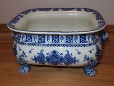 Grande jardinière faïence - jardinière,
