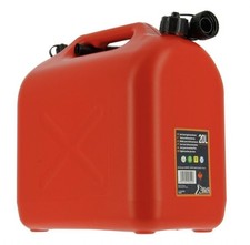 Jerrican plastique 20 Litres homologué hydrocarbures essence gasoil