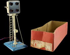Train LR echelle O - SIGNAL 4 FEUX / jouet ancien antique toy 