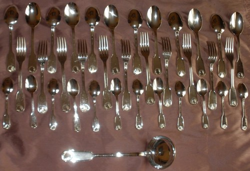 Ménagère métal inox