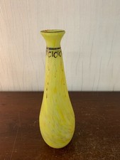 Vase Jaune Legras signé Leg