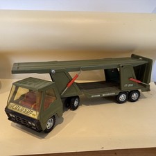 GOZAN Espagne Camion TIGER Tigre Car transport voitures en tôle 38cm