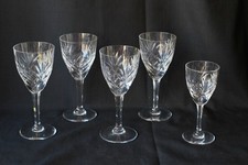 4 Verres à eau en cristal ST