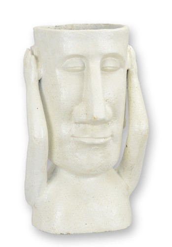 Une jardinière moai - , en