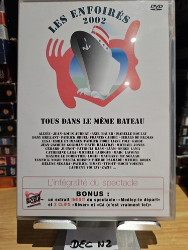 Dvd les enfoirés - les, 2002