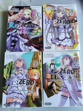 Re : Zero 4 Tomes Manga
