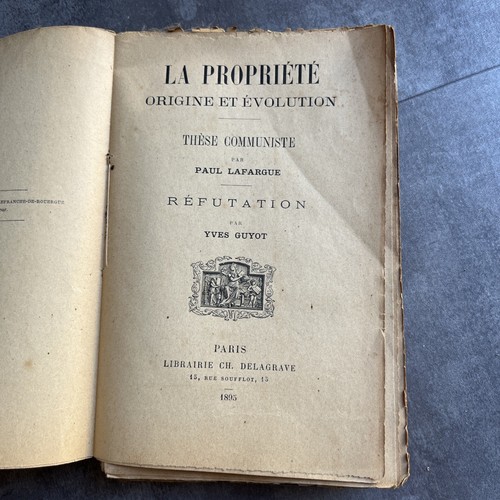 Communisme paul laffargue - communisme,