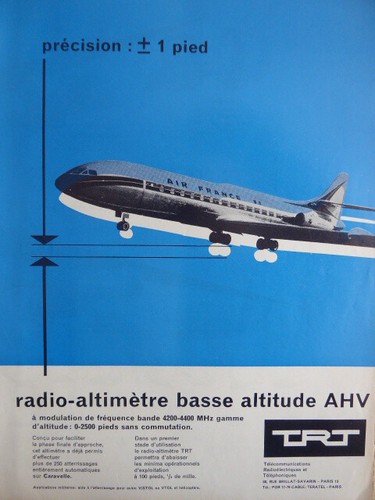 1963 pub trt radioaltimetre - trt,