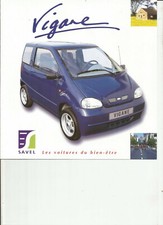 SAVEL - VIGANE VOITURETTE / catalogue brochure dépliant prospectus